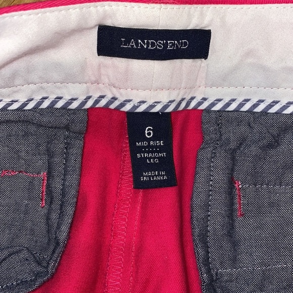 🎉HP🎉 Lands’ end cropped pants - Picture 4 of 6